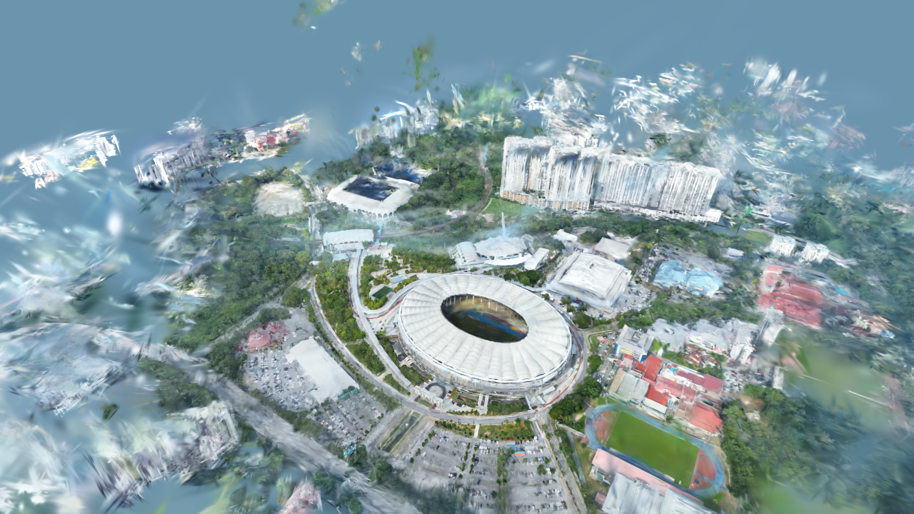 National Stadium, Bukit Jalil 3D preview