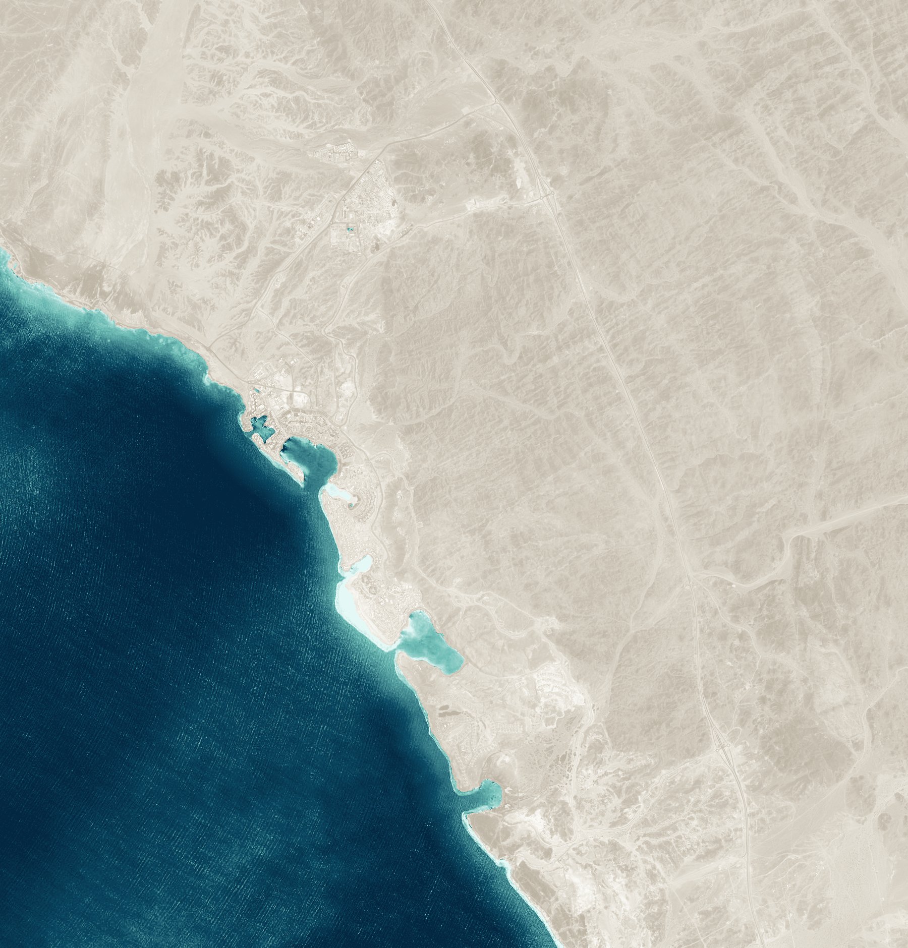 Map of AMAALA's Triple Bay