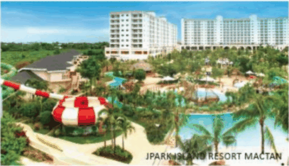 Jpark Island Resort Mactan aerial waterpark