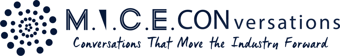 M.I.C.E. CONversations logo: Conversations That Move the Industry Forward