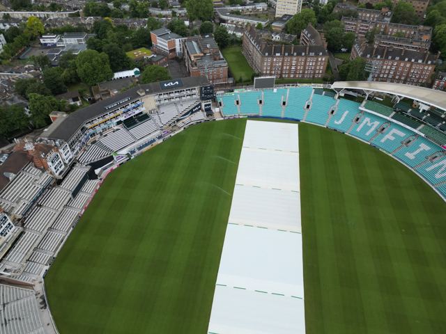 The Oval, drone photo, Jun 2024
