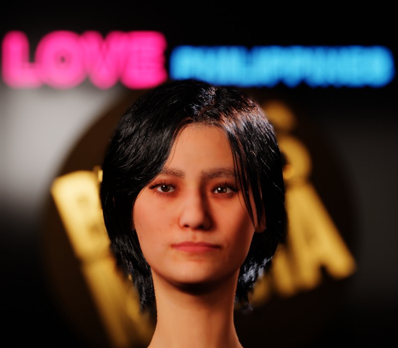 MetaHuman of Michelle Dee with a black bob